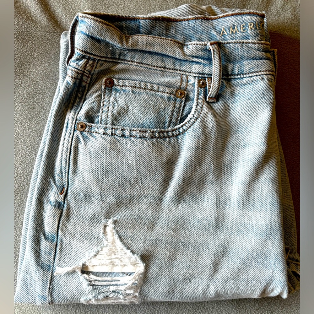 American Eagle Size 14 High Rise 90s Boyfriend Jean